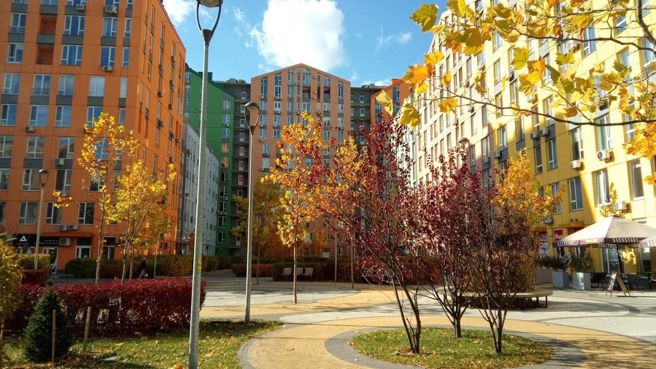 Georgeous Bright Studio In A Bright Residential Complex Comfort Town Кт-08 Kiev Exterior foto