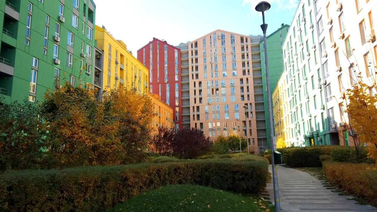 Georgeous Bright Studio In A Bright Residential Complex Comfort Town Кт-08 Kiev Exterior foto